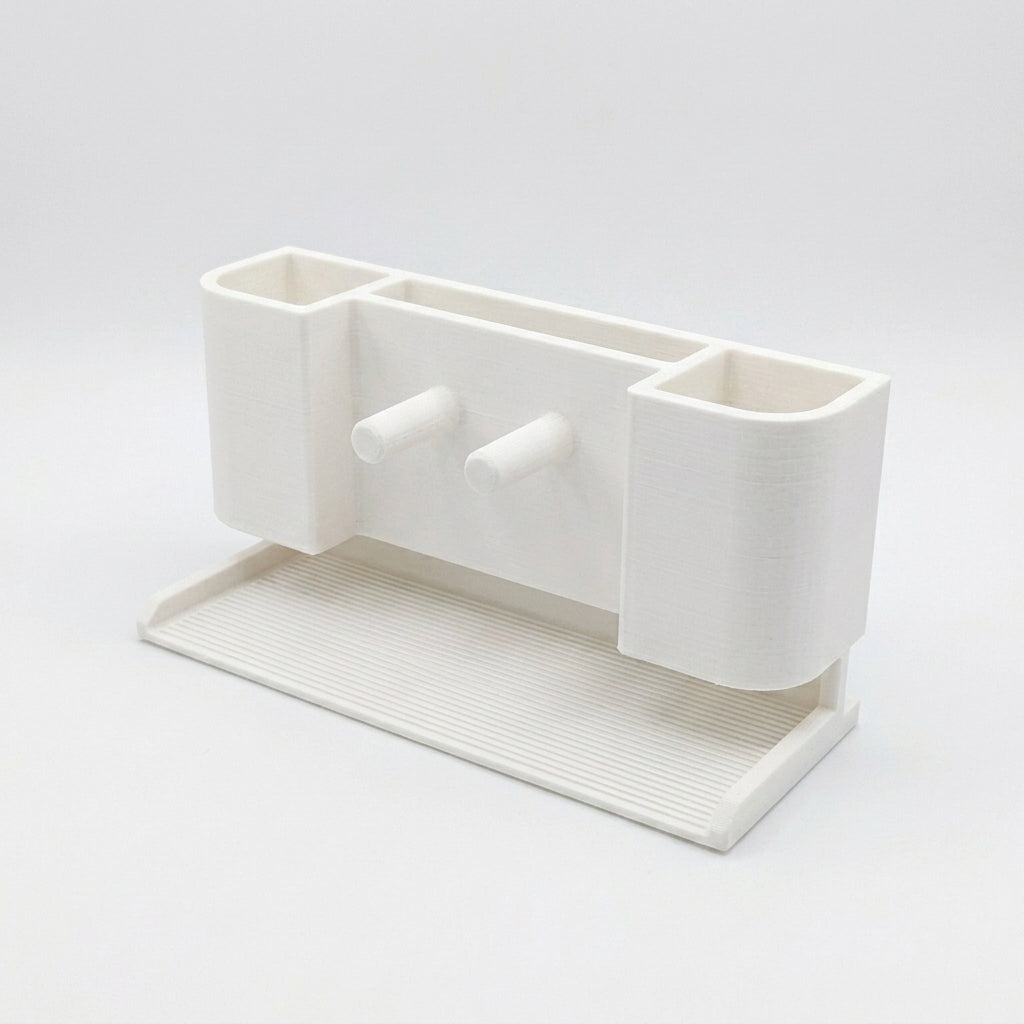 Smile Caddy Kitchen Sponge & Brush Organizer