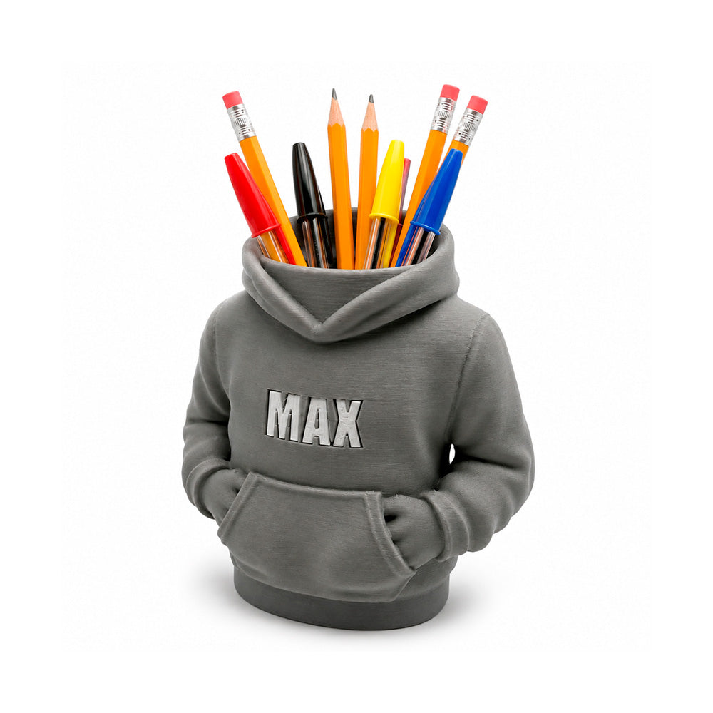 Hoodie Pen Holder Personalized Desk Organizer